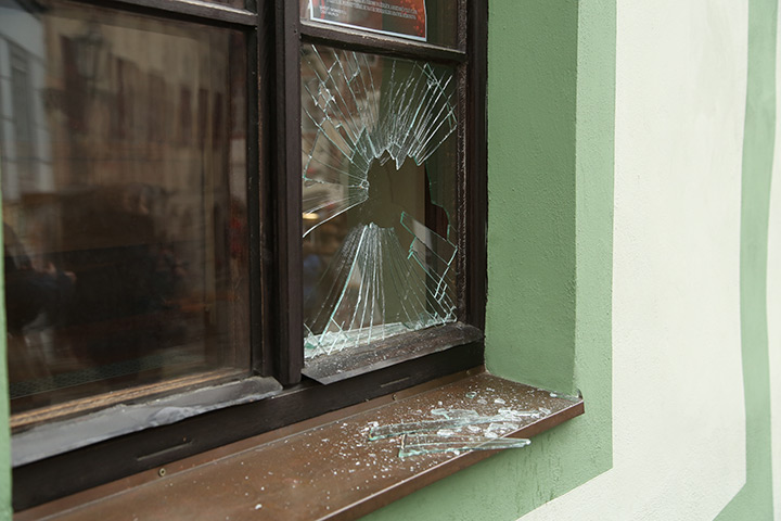 A2B Glass are able to board up broken windows while they are being repaired in Chepping Wycombe.